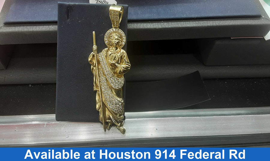 Religious Pendant - Yellow Gold 10k (.417) 10 grams