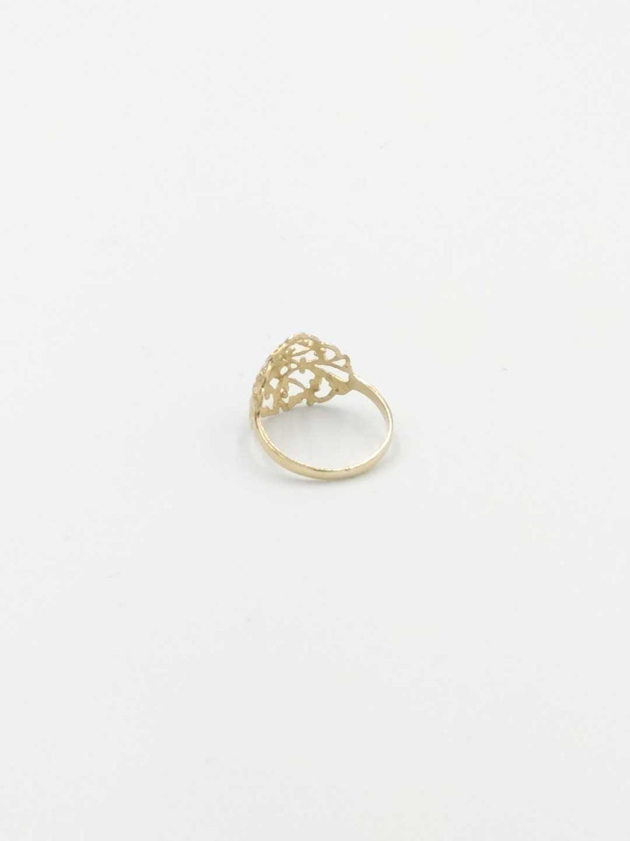 Women's Ring - Yellow Gold 14k (.585) 2.3 grams Size 10