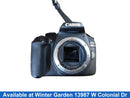 Canon Eos Rebel T6 Black Digital SLR Camera