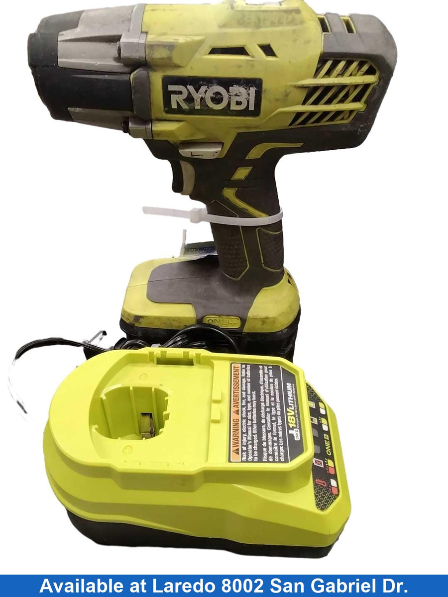 Ryobi P261vn Green Corded Impact Drill