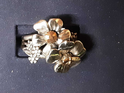 Women's Ring - Silver 10.1 grams Size 20