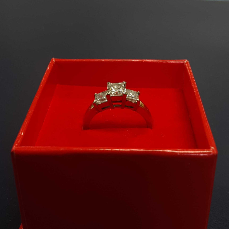 Ring - Wedding Set - Yellow Gold 14k (.585) 2.8 grams Size 6.5