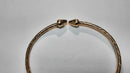 Bangle Bracelet - Yellow Gold 14k (.585) 20.7 grams 6 inch