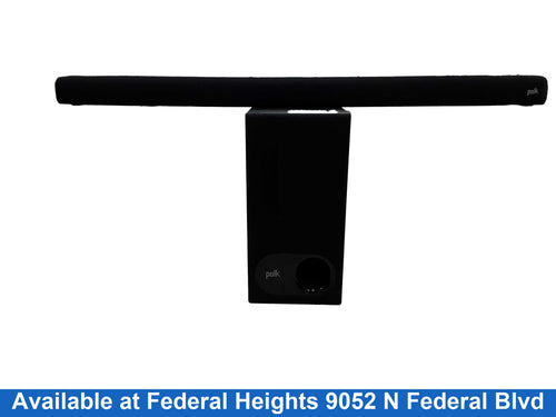 Polk Audio Signa S2 Black Home Sound Bar Speaker