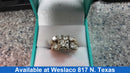 Ring - Engagement Set - Yellow Gold 10k (.417) 8.1 grams Size 8