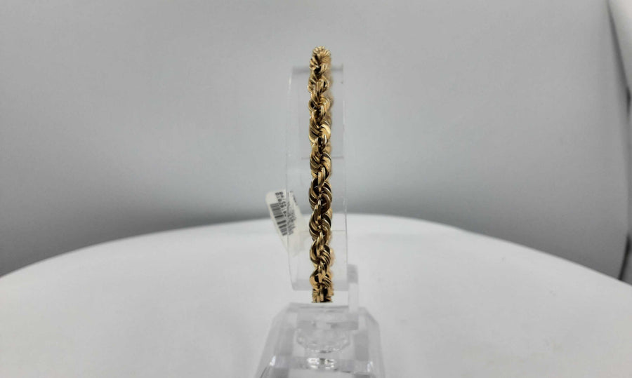 Rope Bracelet - Yellow Gold 10k (.417) 14 grams 6 inch
