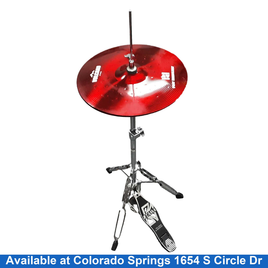 Volcano 14 Inch High Hat Red