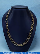Figaro Chain - Yellow Gold 10k (.417) 26.5 grams 24 inch