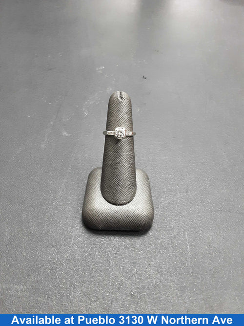Women's Ring - White Gold 14k (.585) 2.2 grams Size 5.5