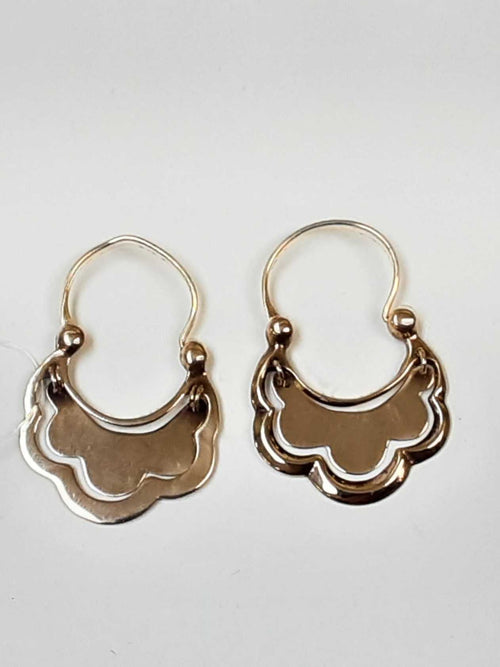Shrimp Earrings - Yellow Gold 10k (.417) 5.7 grams