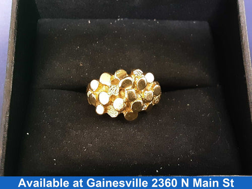 Men's Ring - Yellow Gold 14k (.585) 6.2 grams Size 10