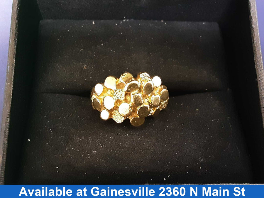 Men's Ring - Yellow Gold 14k (.585) 6.2 grams Size 10