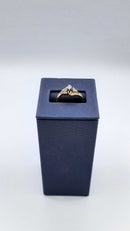 Women's Ring - Anniversary - Yellow Gold 14k (.585) 3.3 grams Size 6