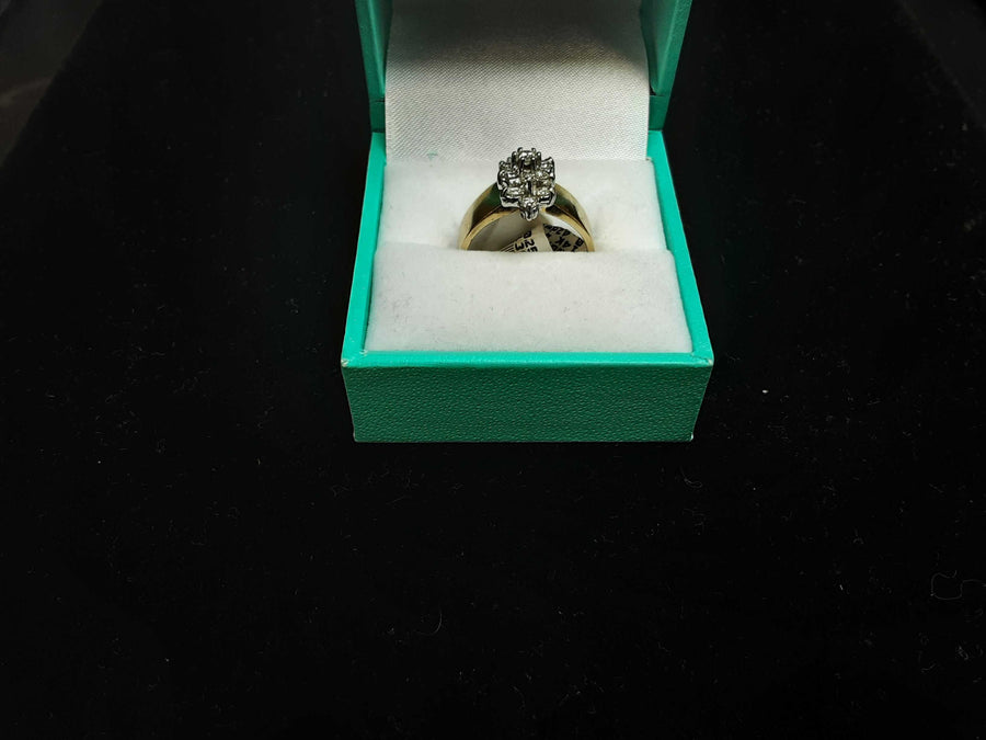 Women's Ring - Yellow Gold 14k (.585) 4.4 grams Size 7