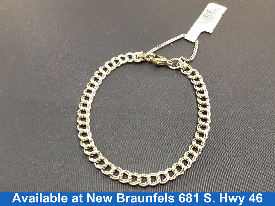 Cable Bracelet - Silver 6.9 grams 7 inch