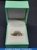 Women's Ring - White Gold 10k (.417) 2.6 grams Size 7