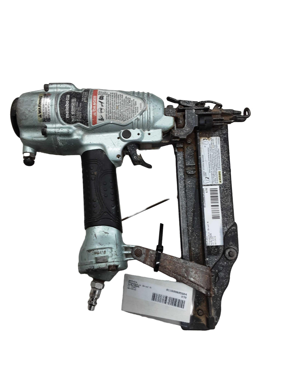 Metabo Nt 65m2 Gray Pneumatic Brad Nailer