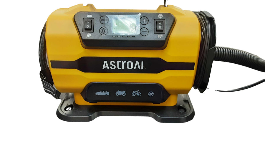 Astroai Atj-8366 Yellow Electric Compressor