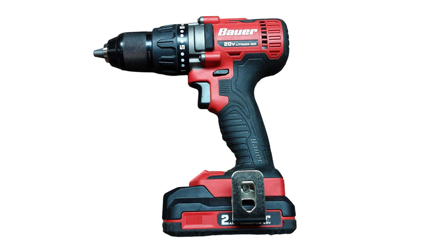 Bauer 1791c-b1 Red Cordless Impact Drill