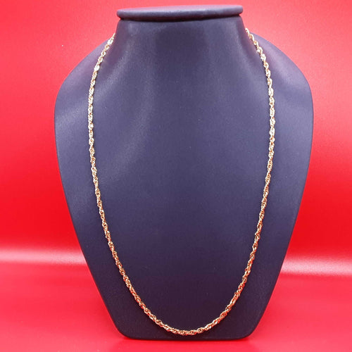 Rope Chain - Yellow Gold 18k (.750) 3.1 grams 18 inch