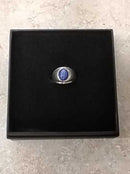 Men's Ring - White Gold 14k (.585) 7.4 grams Size 2.5
