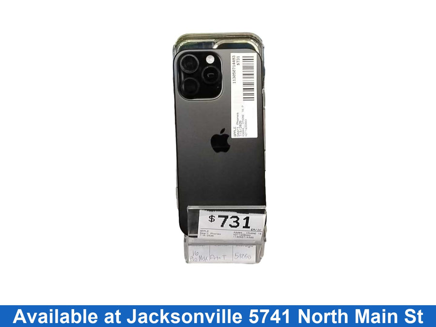 Apple A3084__iphone 16 Pro Max 512 Gb Black Smart Phone