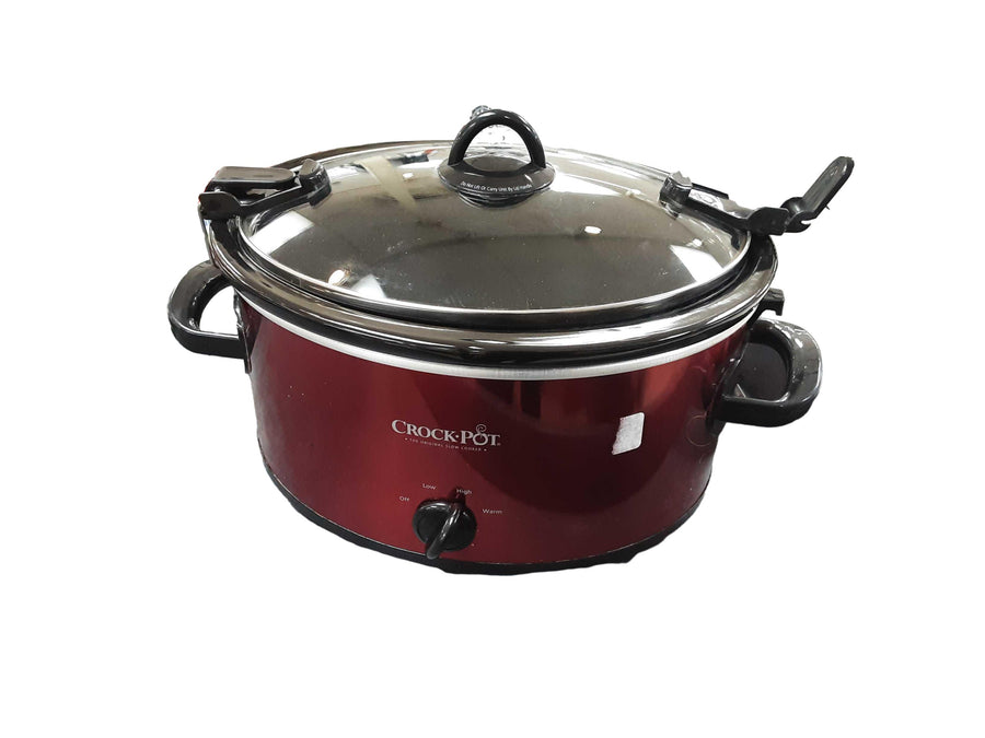 Crock Pot Sccpvl600-r Red Small Kitchen Appliance