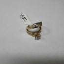 Ring - Engagement Set - Yellow Gold 14k (.585) 6.7 grams Size 7