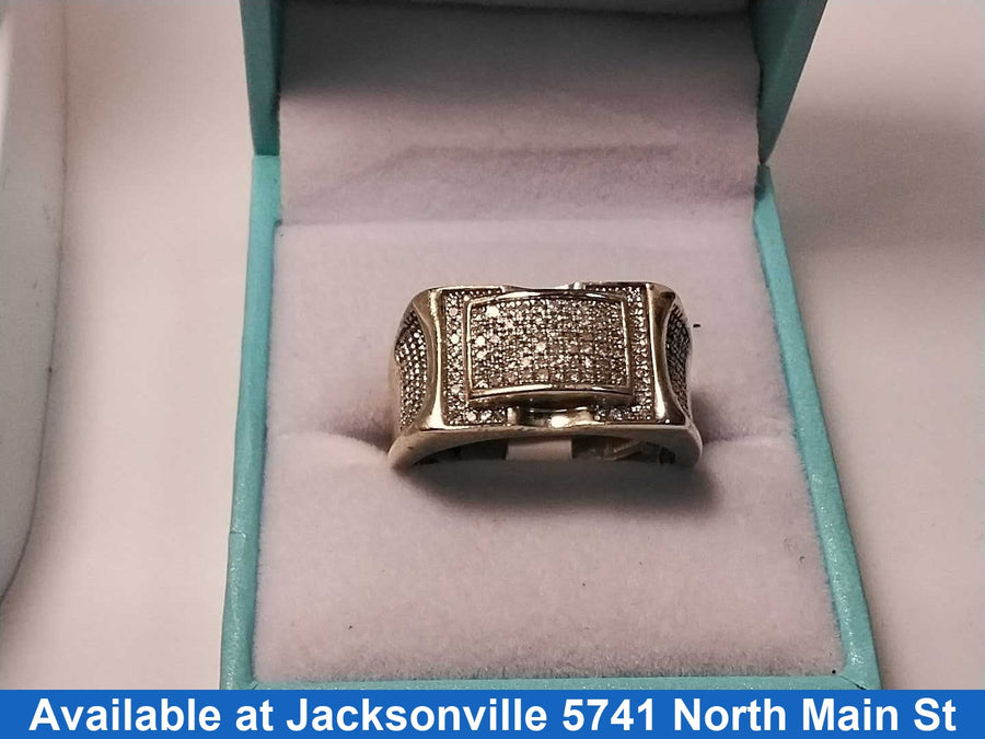 Men's Ring - Yellow Gold 10k (.417) 6.5 grams Size 9.5