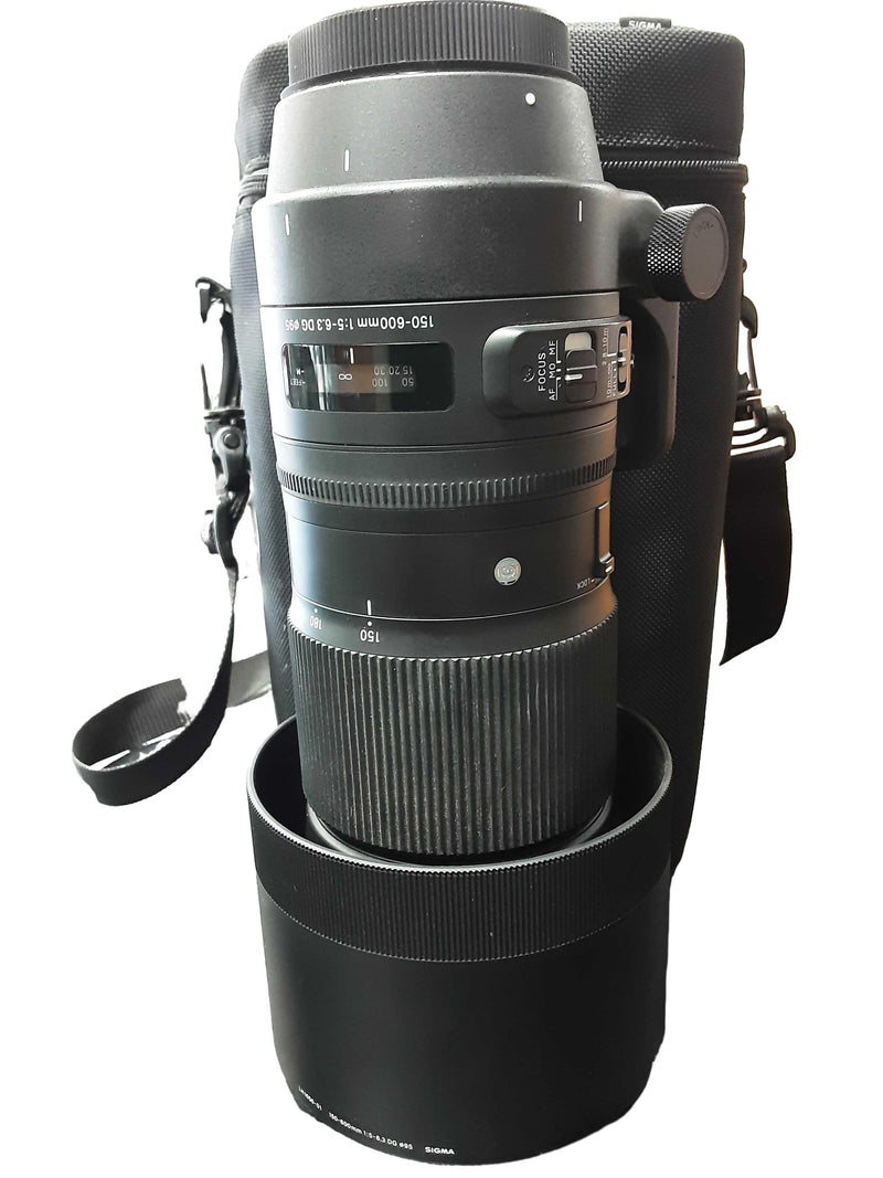 Sigma 150-600 Black Photographic Lens