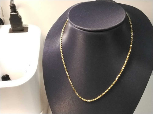 Rope Chain - Yellow Gold 14k (.585) 4.1 grams 18 inch