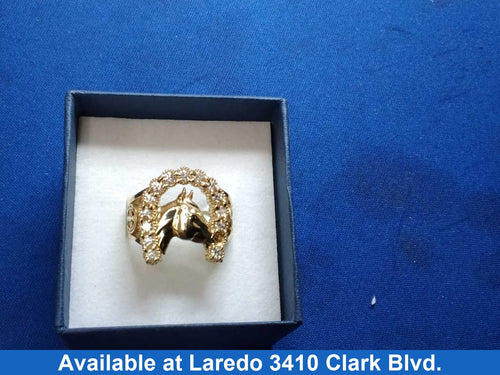 Men's Ring - Yellow Gold 10k (.417) 5.7 grams Size 10
