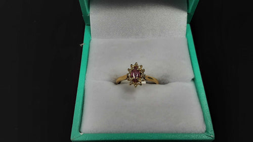 Women's Ring - Yellow Gold 14k (.585) 1.5 grams Size 3.5