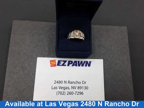 Men's Ring - White Gold 14k (.585) 11.1 grams Size 8.5