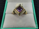 Women's Ring - Yellow Gold 10k (.417) 3.4 grams Size 7