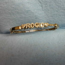 Bangle Bracelet - Yellow Gold 14k (.585) 20 grams 7 inch