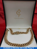 Cuban Link Chain - Yellow Gold 10k (.417) 131.2 grams 26 inch