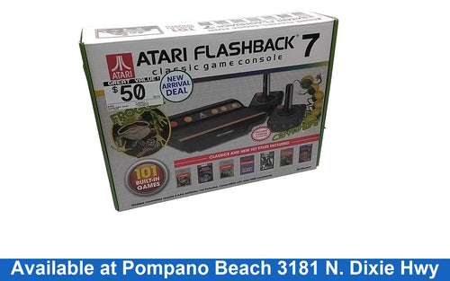 Atari Flashback 7 16 Mb Black Video Game Console