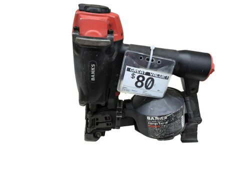 Banks 63993 Black Pneumatic Roofing Nailer