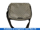 Louis Vuitton Daniel Black Canvas Graphite Black Purse / Handbag