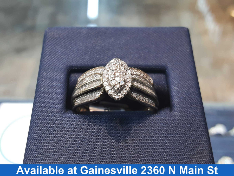 Women's Ring - Yellow Gold 10k (.417) 4 grams Size 8.5