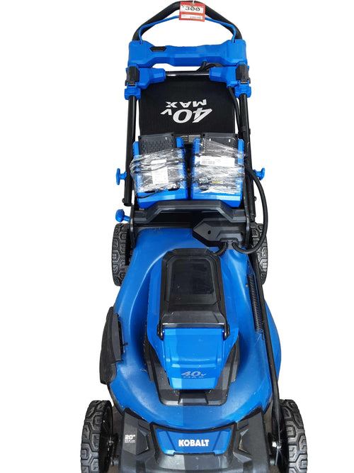 Kobalt Kpm 1040b-03 Blue Cordless Push Lawn Mower