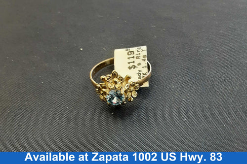 Women's Ring - Yellow Gold 10k (.417) 1.4 grams Size 20