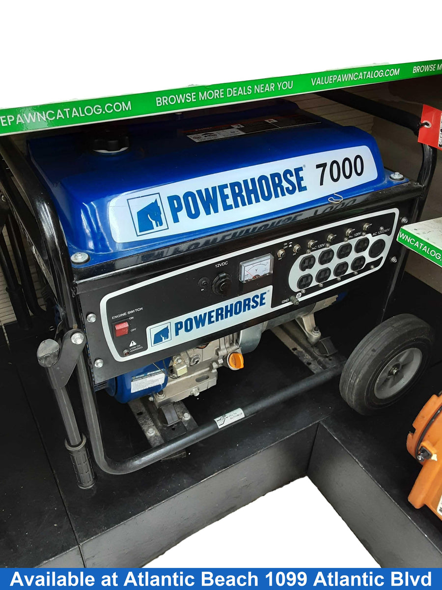 Powerhorse 7000 Blue Generator