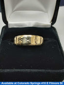 Men's Ring - Yellow Gold 14k (.585) 5.1 grams Size 8