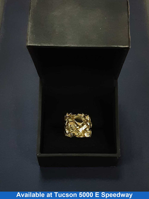 Men's Ring - Yellow Gold 14k (.585) 14.6 grams Size 7