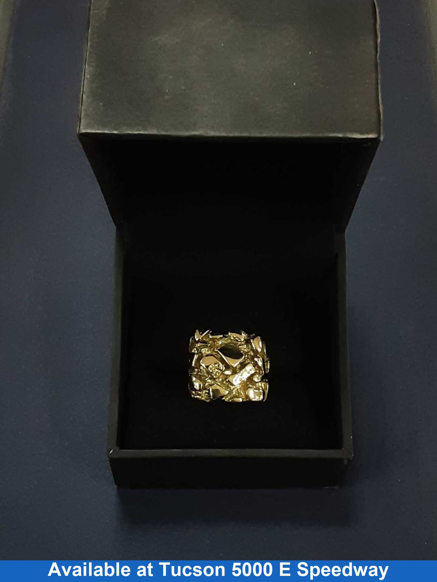 Men's Ring - Yellow Gold 14k (.585) 14.6 grams Size 7