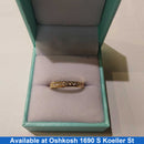 Ring - Wedding Band - Yellow Gold 14k (.585) 2.6 grams Size 6.5