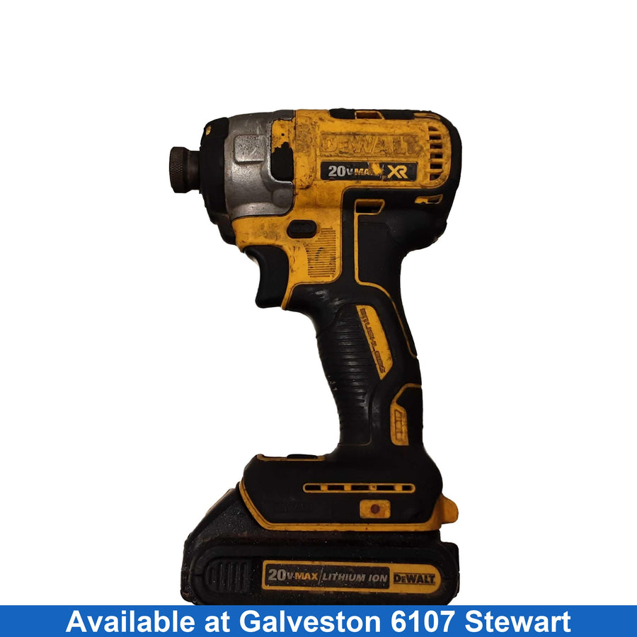 Dewalt Dcf887 Yellow Cordless Impact Drill