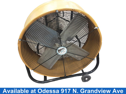 Maxxair Yellow Table / Portable Fan